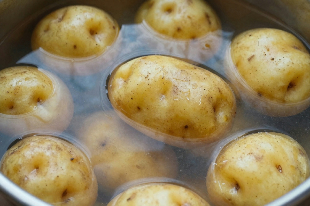 3 motivi per cui immergere le patate in acqua fredda prima di cuocerle cambia tutto il risultato finale