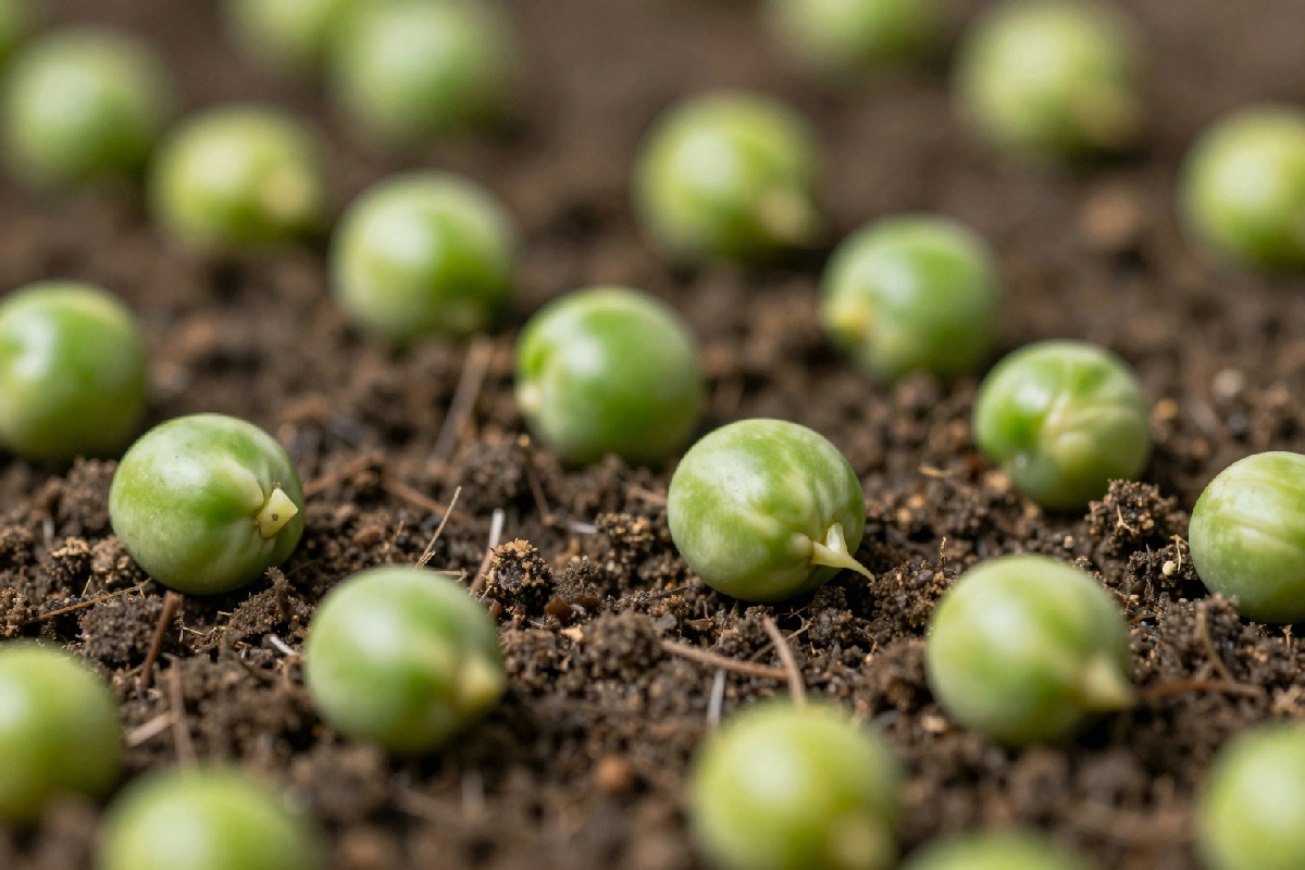 Evitare di seminare i piselli prima della data giusta: il rischio per il tuo raccolto è reale