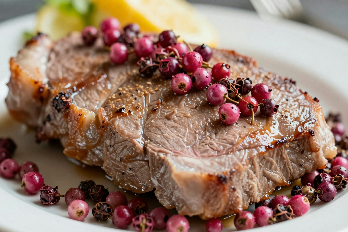 Filippo ha trovato il modo perfetto per cucinare il filetto di maiale al pepe rosa: un'esperienza gourmet a casa tua