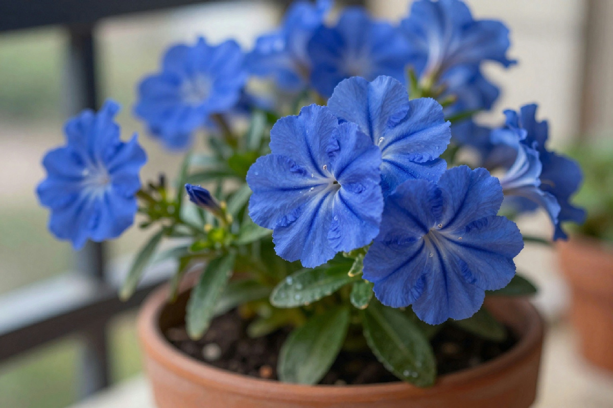 Fiorellini azzurri che abbelliscono il tuo balcone: ecco perché non possono mancare in giardino