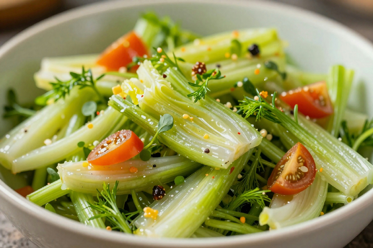 Insalata di finocchi freschi: il contorno che rende ogni pasto un'esperienza gourmet