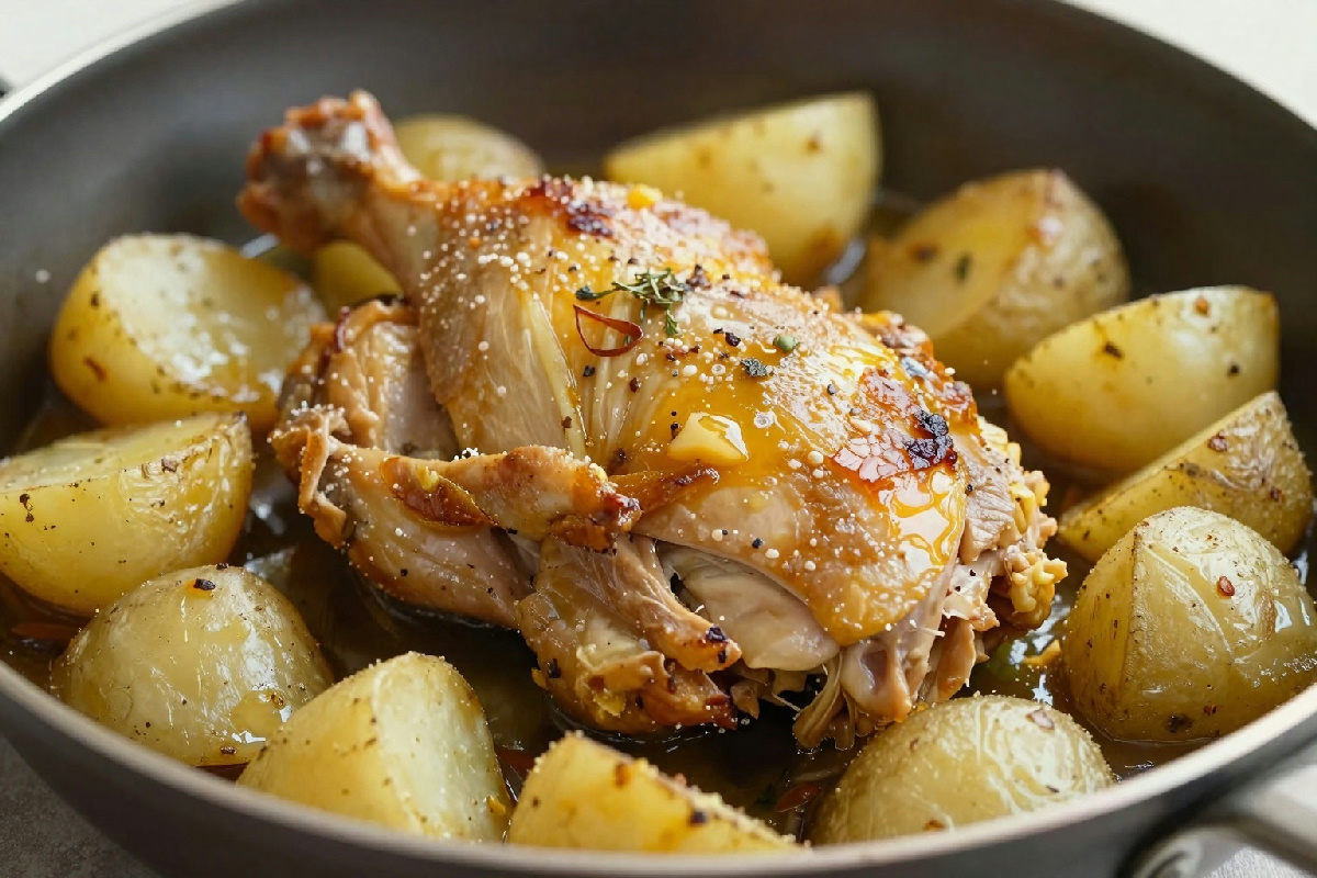 Cucinare pollo e patate in padella: la ricetta che rende ogni pasto un'occasione speciale