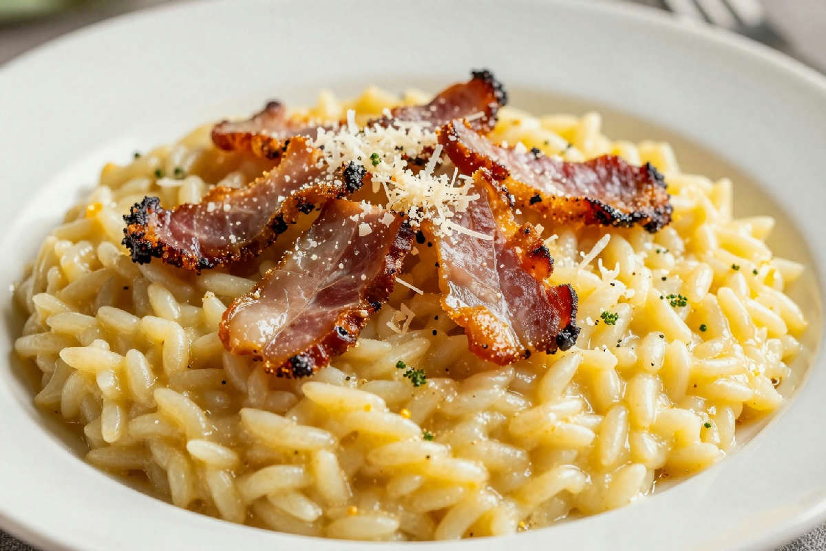 3 ragioni per cui il risotto alla carbonara sta cambiando le regole della pasta in Italia