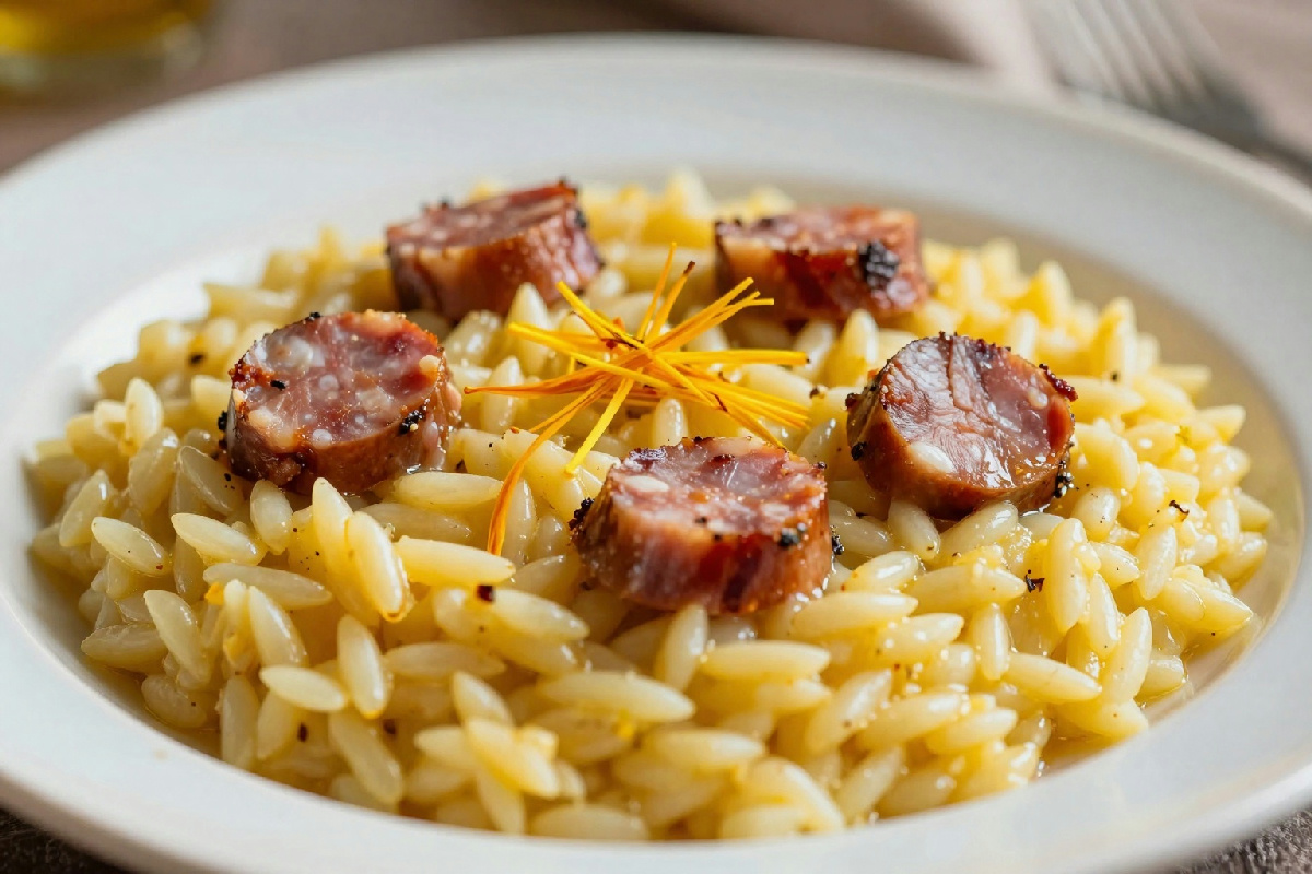 Un risotto alla monzese che unisce tradizione e innovazione: un viaggio culinario da non perdere