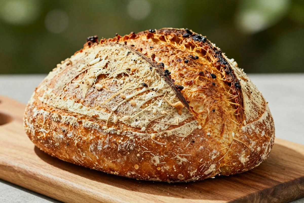 Pane fatto in casa con lievito madre e semola: ricetta dettagliata passo dopo passo