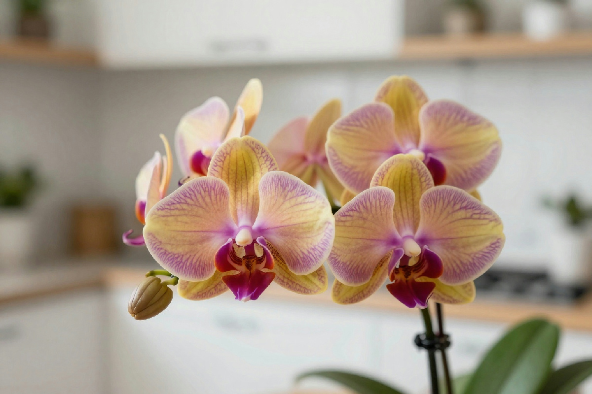 Per far fiorire rapidamente le orchidee, utilizza l'acqua di cottura del riso come nutrimento